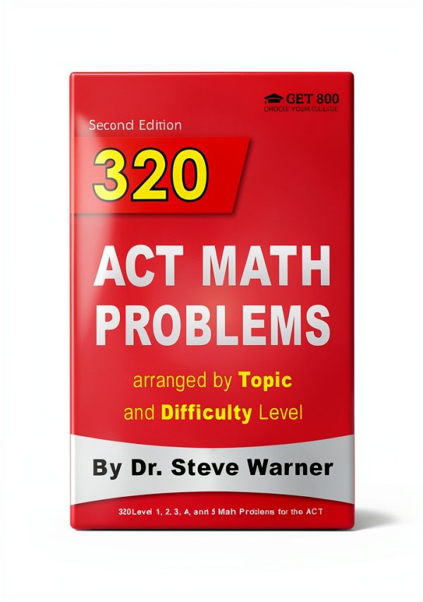 ACT Math Test Prep Book by Get 800 Test Prep Print Replica Edition-0