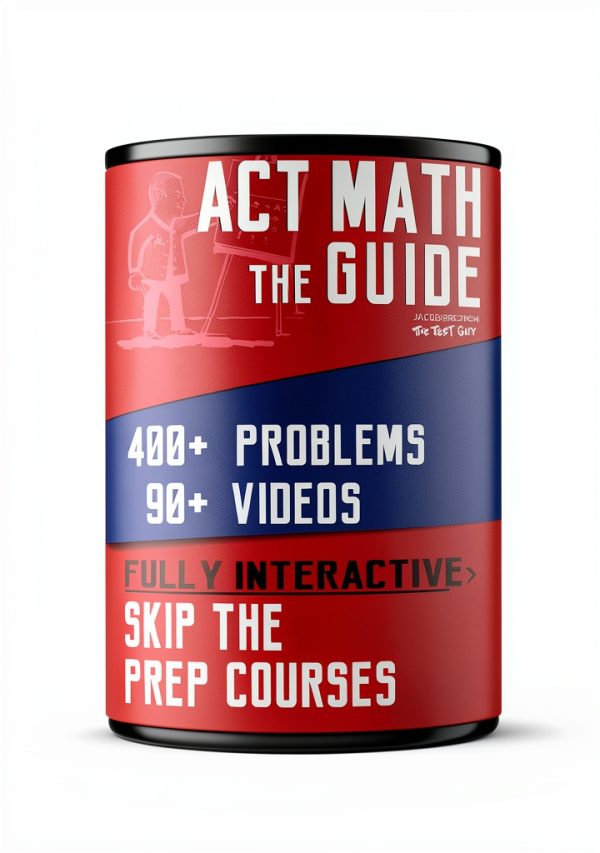 ACT Test Prep Guide Print Replica 1st Edition for Grades 8 to 12-0
