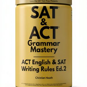 SAT Test Guide 2nd Edition Replica by Love the SAT Academic Press-0