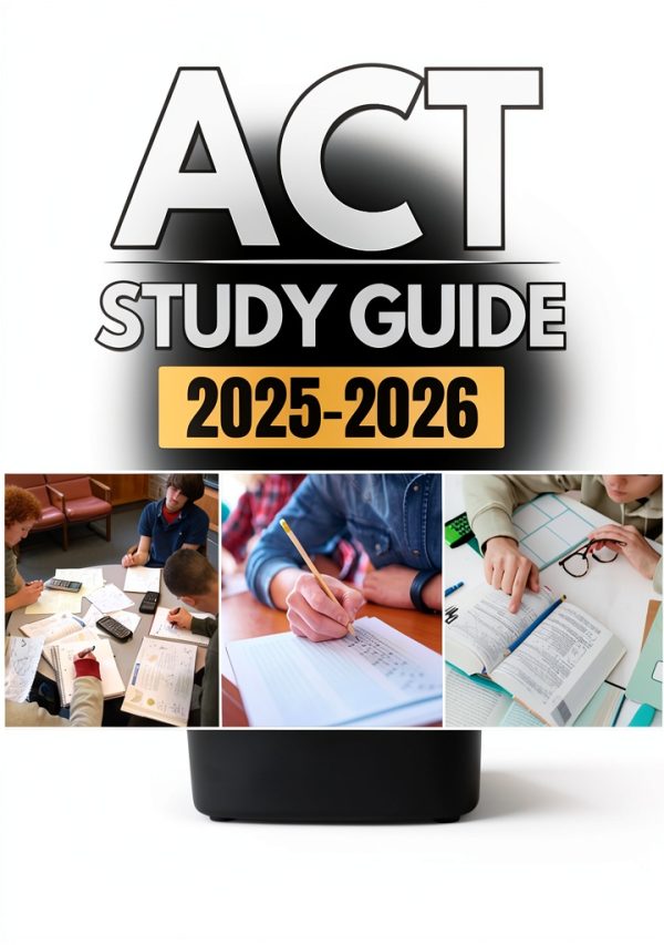 ACT Test Guide 2025 Kindle eBook by Amazon and Comprehensive Practice-0