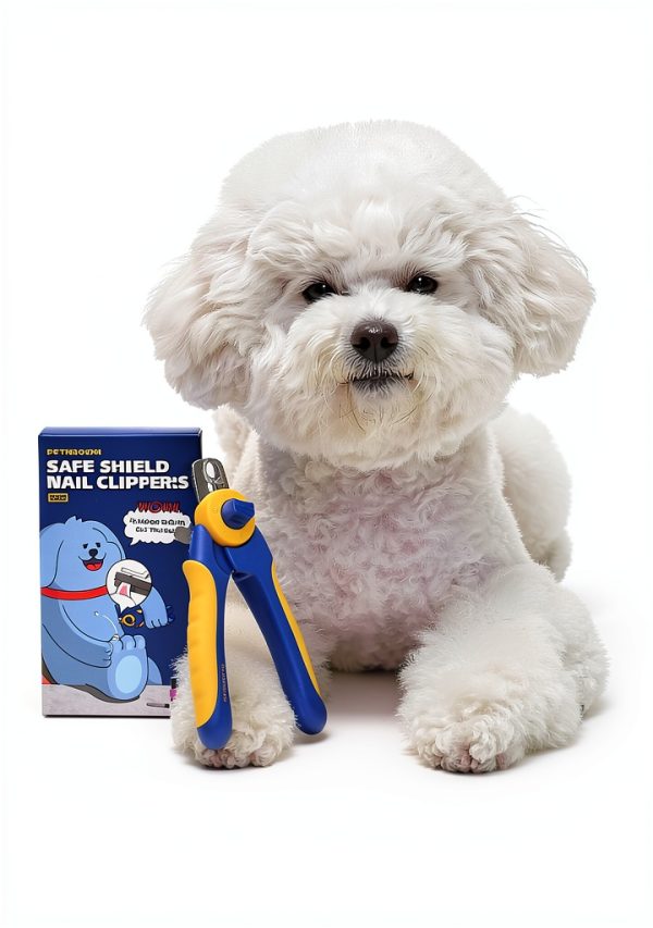 Professional Dog Nail Clipper BMSMILE 1-3mm Guard Stainless Steel-1