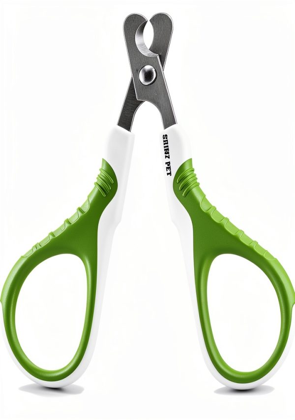 Pet Nail Clippers SHINY PET for Cats & Dogs – Angled Blades, Grip-0