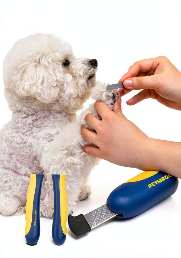 Professional Dog Nail Clipper BMSMILE 1-3mm Guard Stainless Steel-6