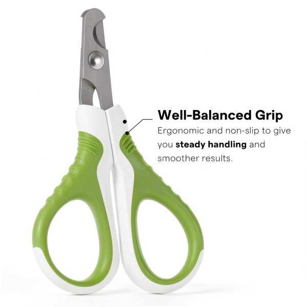 Pet Nail Clippers SHINY PET for Cats & Dogs – Angled Blades, Grip-1
