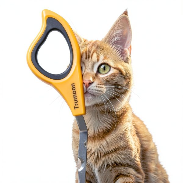 Trumoon Cat Claw Trimmers Easy Guard Stainless Steel Clippers-5