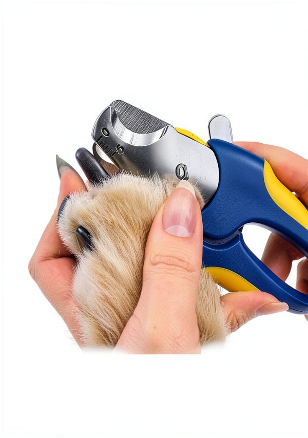 Professional Dog Nail Clipper BMSMILE 1-3mm Guard Stainless Steel-3