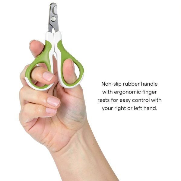Pet Nail Clippers SHINY PET for Cats & Dogs – Angled Blades, Grip-3