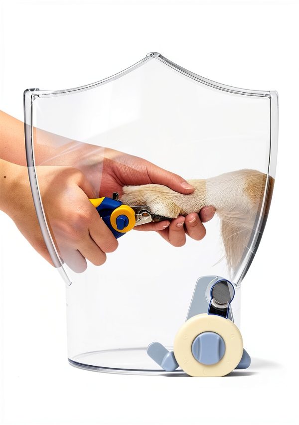 Professional Dog Nail Clipper BMSMILE 1-3mm Guard Stainless Steel-2