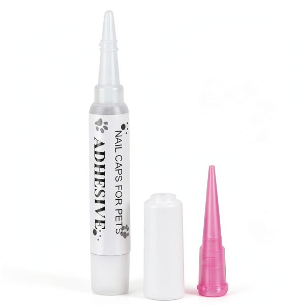 Pet Nail Adhesive Glue VICTHY 10pcs + 15 Tips for Dogs & Cats-1