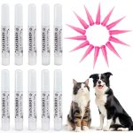 Pet Nail Adhesive Glue VICTHY 10pcs + 15 Tips for Dogs & Cats-0